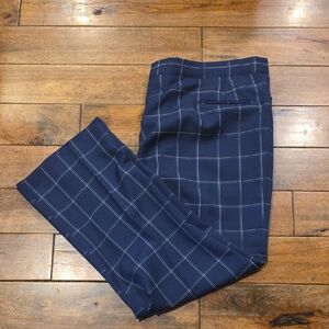 Vintage Jaymar-Ruby Sansabelt Golf Men's‎ Pants Navy Graph Check 44 Waist